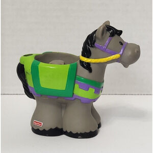 Fisher Price Little People HORSE For Knight Robin Hood Castle Royal Kingdom